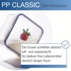 Rectangular 470ml (137 x 104 x 70mm), Clear/Blue