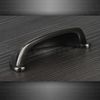 Pewter Cup Kitchen Cabinet Door Handle Cupboard Drawer Bedroom Furniture Handles knobs Pull