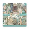 Stamperia Mini Scrapbooking Pad-Magic Forest, Paper, Multicoloured, 8 x 8 inches