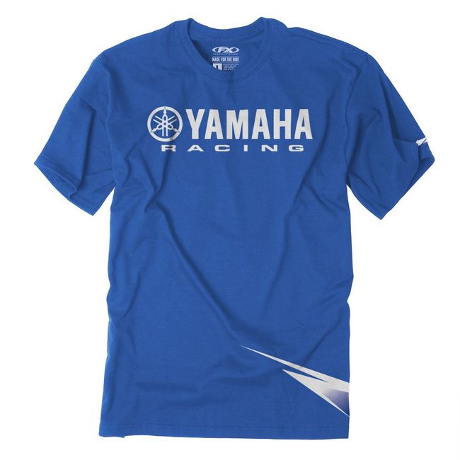 Factory Effex Unisex-Child Yamaha Strobe Youth T-Shirt (Blue, Small)