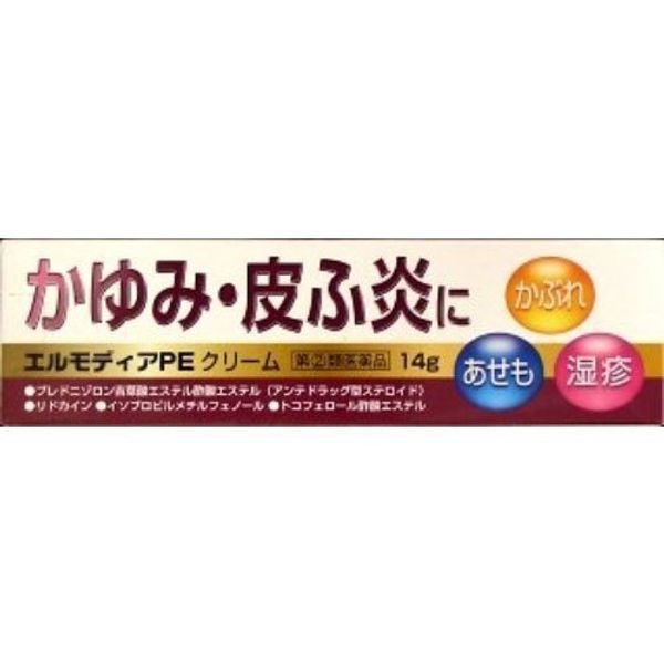 [Designated 2 drugs] Elmodia PE Cream PB 14g *Product subject to self-medication tax system