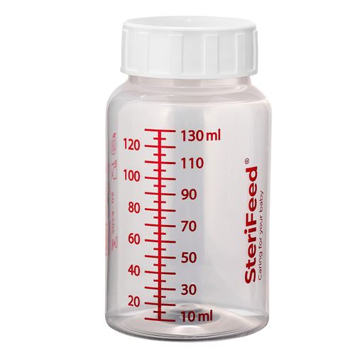 Sterifeed Baby Bottle, Reusable, Sterile, 130ml, Pack of 10