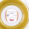 Wilson Poly Gold Tennis String, Polyester, 16, Diameter: 1.3 mm, Orange, 200 m, 1 Roll