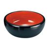 38021100 Thousand Nutsume Pot, Black Inner Vermilion, Size 3