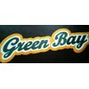HUGE GREEN BAY IRON-ON PATCH - 4" x 12"  Many colors available