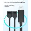 Linghuang Charging Cable for Joy Con Controller,Switch Controller Charger for Nintendo Switch/Switch OLED Joycon,with LED Indicator Lamp