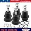 4PCS Front Upper & Lower Ball Joints for GMC Yukon Chevy Silverado Express 1500