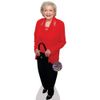 Betty White Mini Size Cutout