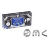 Professor Puzzle 3D Interlocking Brain Teaser Puzzle - The Einstein Collection, E=Mc² Metal Puzzles