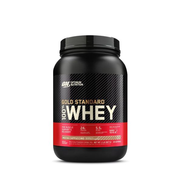 Optimum Nutrition Gold Standard Whey (Mocha Cappuccino Flavor) 1 ea 907g