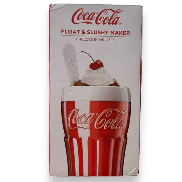 Coca-Cola Float & Slushy Maker Retro Make and Serve Cup/ Freezer Core BRAND NEW