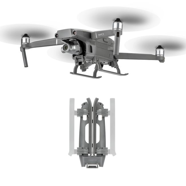 Tomat Mavic 2 Landing Gear Leg Heightened Extended Foldable Legs Kit for DJI Mavic 2 Zoom/Maivc 2 Pro Accessories