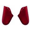 eXtremeRate Red Replacement Handle Grips for Nintendo Switch Pro Controller, Soft Touch DIY Hand Grip Shell for Nintendo Switch Pro - Controller NOT Included