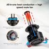 6-sides H7 LED Headlight Super Bright Bulbs 6000K White 1000000LM High/Low Beam