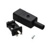 kenable Rewireable C20 IEC 16A 250V Screw Terminal Power Cable Connector