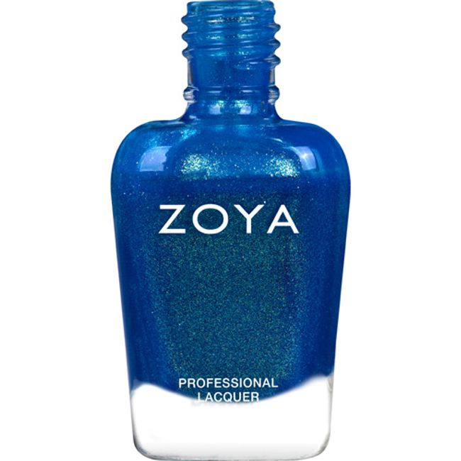 ZOYA Nail Color Manicure DAZZLE ZP1130 15mL MARLENA / Cerulean Blue / Glitter [Nekoposu not available]