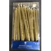 45ct Gold Hanukkah Menorah Flame Candles