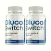 2-Pack Gluco Switch - Blood Sugar Supplement Support - 120 Capsules