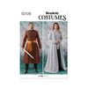 SIMPLICITY Sewing Pattern SS3126BB Men's Costumes BB (44-46-48-50-52)