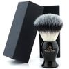 Shaving Kit - 3 Pcs Shaving Brush Set - Shaving Set - Synthetic Shaving Brush - Double Edge Safety Razor - Shaving Stand - Mens Shaving Set - and women - black