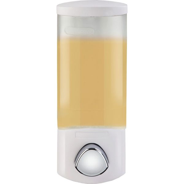 UNO 1 White, Translucent Container with Chrome Buttons (Better Living 76154-1)