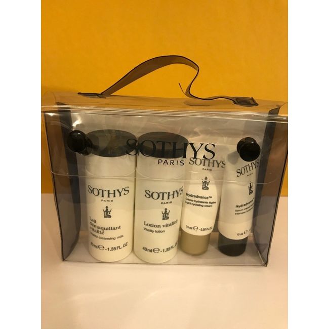 Sothys Normal Skin Trial Kit - 4 Products Milk, lotion, cream, serum Brand New