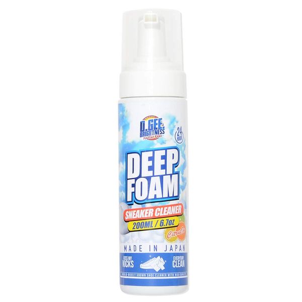 Aussie Brightness DEEP FOAM O/S DEEP-FOAM Sneaker Cleaner, Shoe Care, Deep Foam, Citrus In, Deep-foam