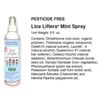 Lice Lifters Mint Lice Deterrent Natural Peppermint Repel Detangler Spray