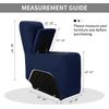 100% Waterproof Recliner Console Cover, Stretch Middle Console Couch Covers for 