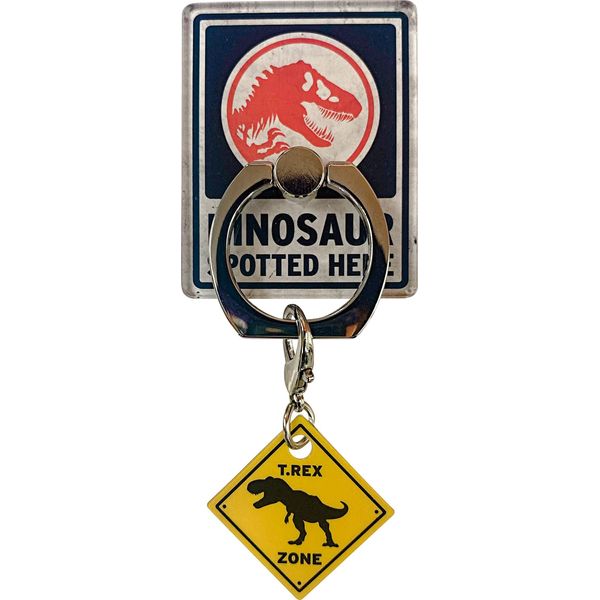 Jurassic World 3 [Smartphone Access] Smartphone Ring Dinosaur Blue IG-3926