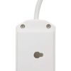 Daewoo 4 Way Extension Lead with 2 Metre Cable - Neon Power On Indicator