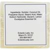 Lemon Eucalyptus Glycerin Soap by Eclectic Lady, 4 oz Bar