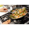 HIC Kitchen Solid Serving Spoon with Long Handle, 18/8 Stainless Steel, 12.5-Inch