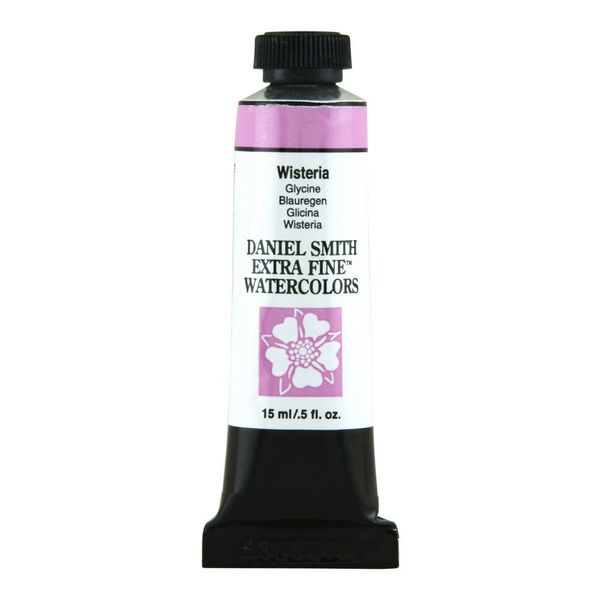 Daniel Smith Extra Fine Watercolor 15ml Paint Tube, Wisteria, 0.51 Fl Oz (Pack of 1)