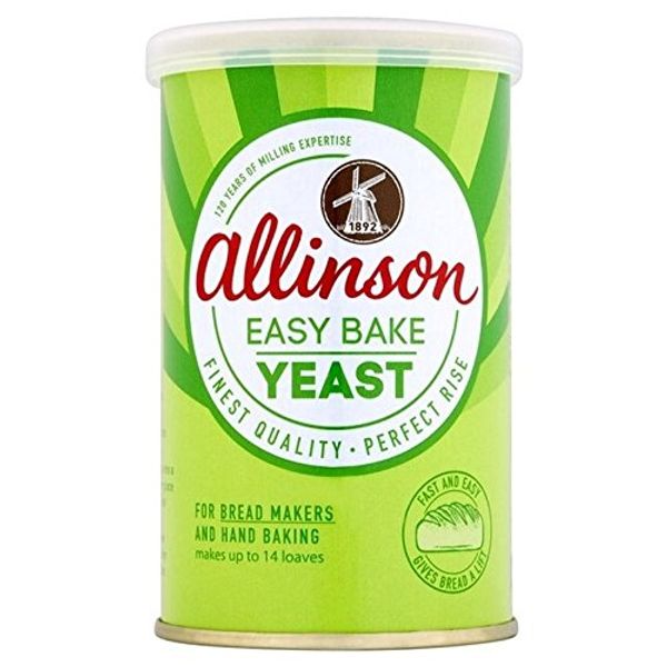 Allinson Easy Bake Yeast Tin 100g - Allinson Easy Bake Yeast Tin 100g [Parallel Import]