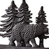 Park Designs Cast Black Bear Toilet Tissue Holder