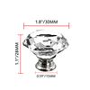 GoodtoU 25P Dresser Knobs Crystal Knobs Drawer Knobs - Cabinet Pull Crystal Dresser Knobs Knobs and Pull for Dresser Drawers Knobs and Knobs for Dresser Drawers Kitchen Bathrom Cabint