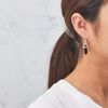 Philip Jones Black Onyx Gemstone Drop Earrings