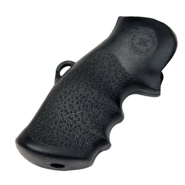 Hogue 10100 S&W K or L Frame Square Butt Grips, Nylon Monogrip , Black