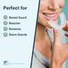 Retainer Cleaner Tablets and Soak Container - Universal No Mess Denture Cleaning Tablets and Denture Bath Case with Strainer - Multipurpose Denture Cup & Mouth Guard Cleaner for Stains Odor & Plaque