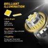 3157 LED Backup Reverse Light Bulbs White for Chevy Silverado 1500 1999-2013