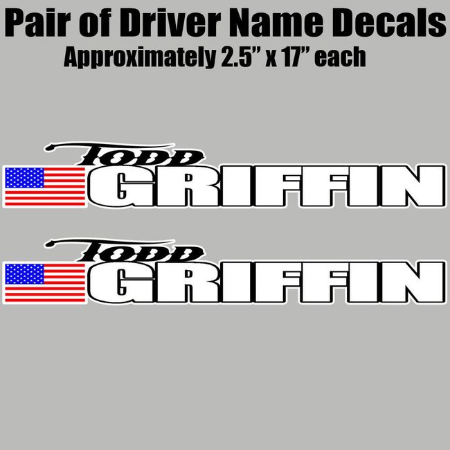 Driver Decal Kit