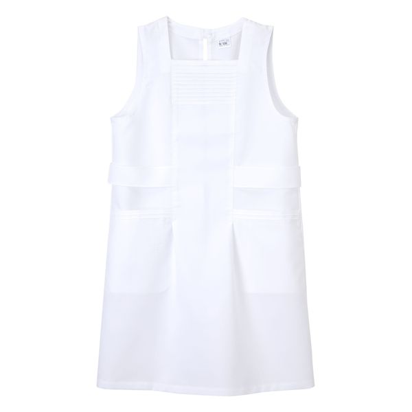 (nagaire-ben) nagaileben Girls 花井 幸子 Apron Dress White Coat YH – 1238 - whites