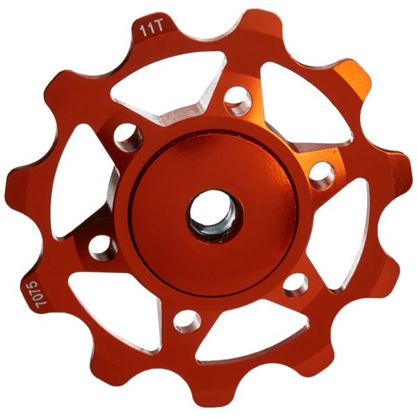 XLC Schaltwerkpully PU-A02, orange, 5x5x5cm
