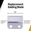 2 Pack Professional Replacement Blades 6X0 for Wahl 5-Star Balding Clipper