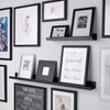 IKEA MOSSLANDA Picture Ledge, 115 cm, Black