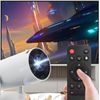 HOSECES Black Replacement Projector Remote compatible with XUANPAD X3, HY300, HY300 PRO MINI Projector Remote Control