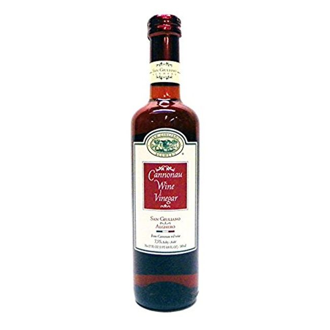 San Giuliano Cannonau Wine Vinegar 17 Fl. oz (Pack of 2)