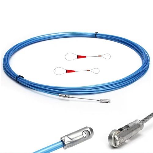 15M/25M Line Wire Rod Diameter 0.1 inch (3.0 mm), For Conducting Wire, Cd Pipe, Wire Throughout, Rope Throughout, Steel Wire, Binding Wire, Lead Joint Wire, For CD and PF Tubes (5.2 ft (15 m)