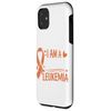 I Am A Warrior Leukemia Awareness Stem Cell Transplant Case for iPhone 11